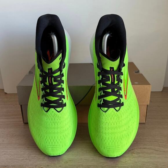 Brooks Hyperion ‘Green Gecko’ Men Athletic Running Sneakers - SZ  11 - Picture 8 of 12
